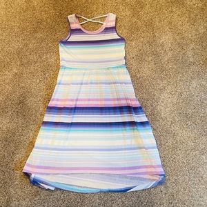 NWT* Girls sun dress. XL (14) Party Blue